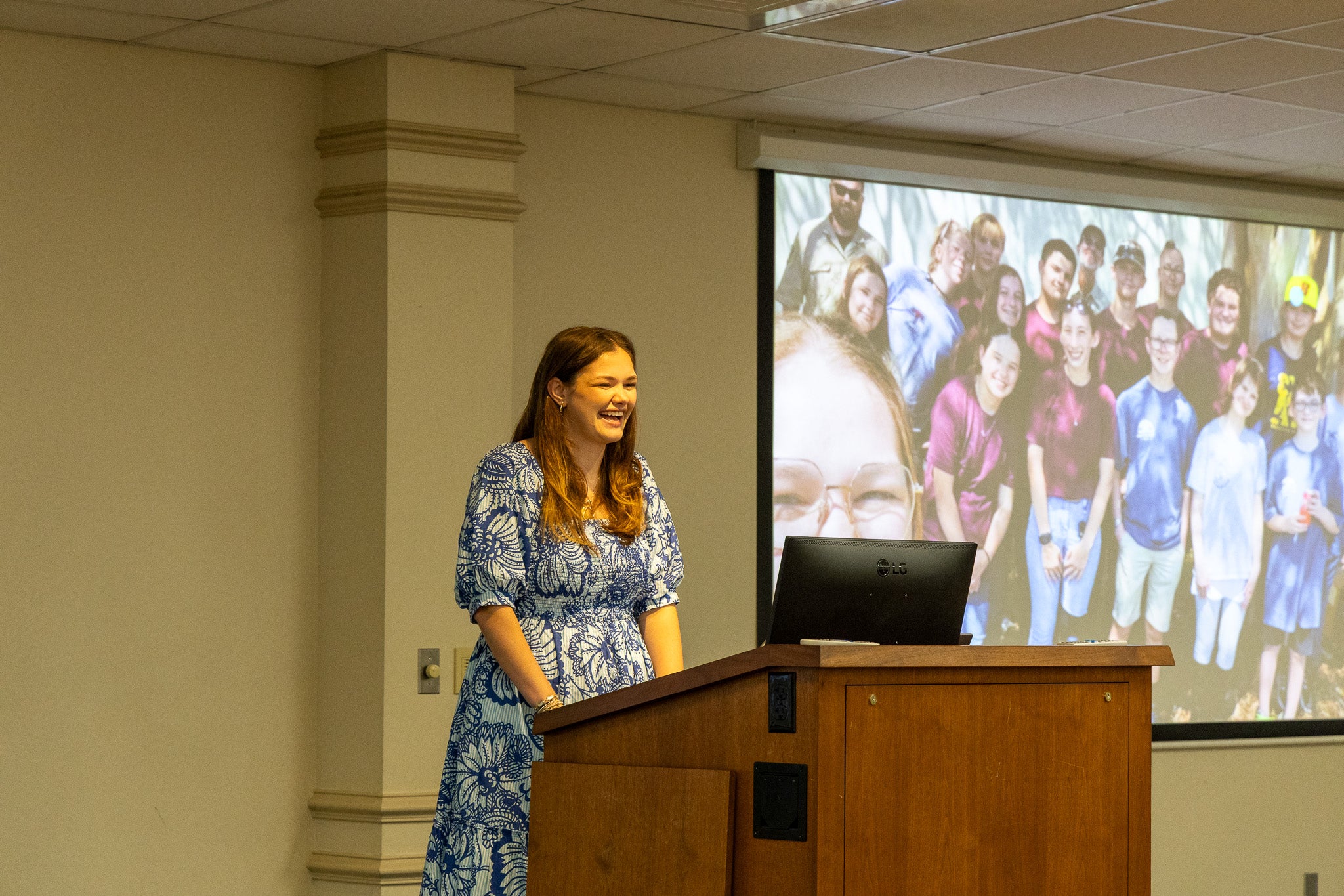 Isabelle Giving Speech
